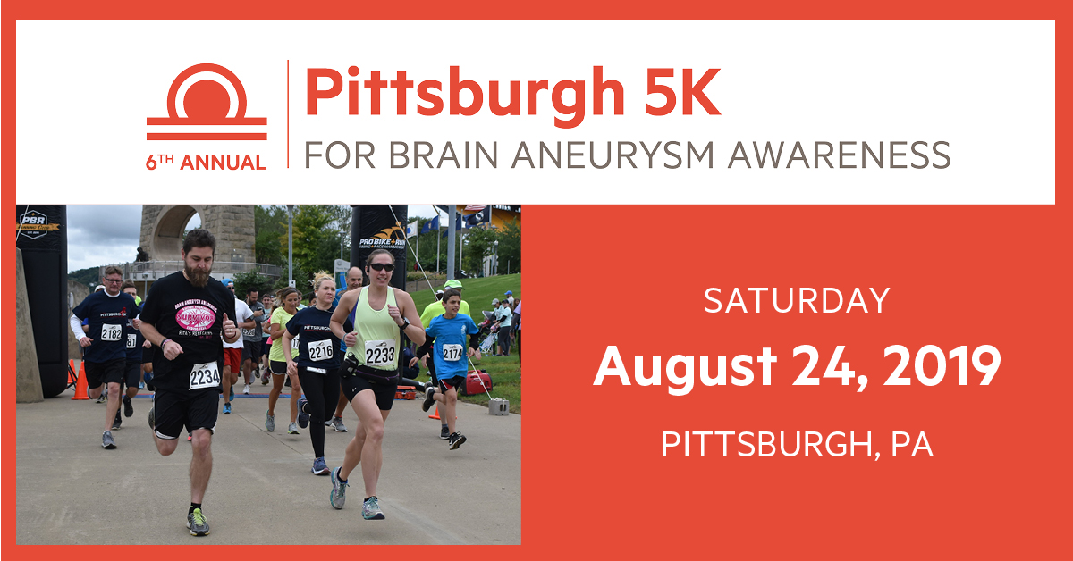6th Annual Pittsburgh 5K for Brain Aneurysm Awareness Brain Aneurysm