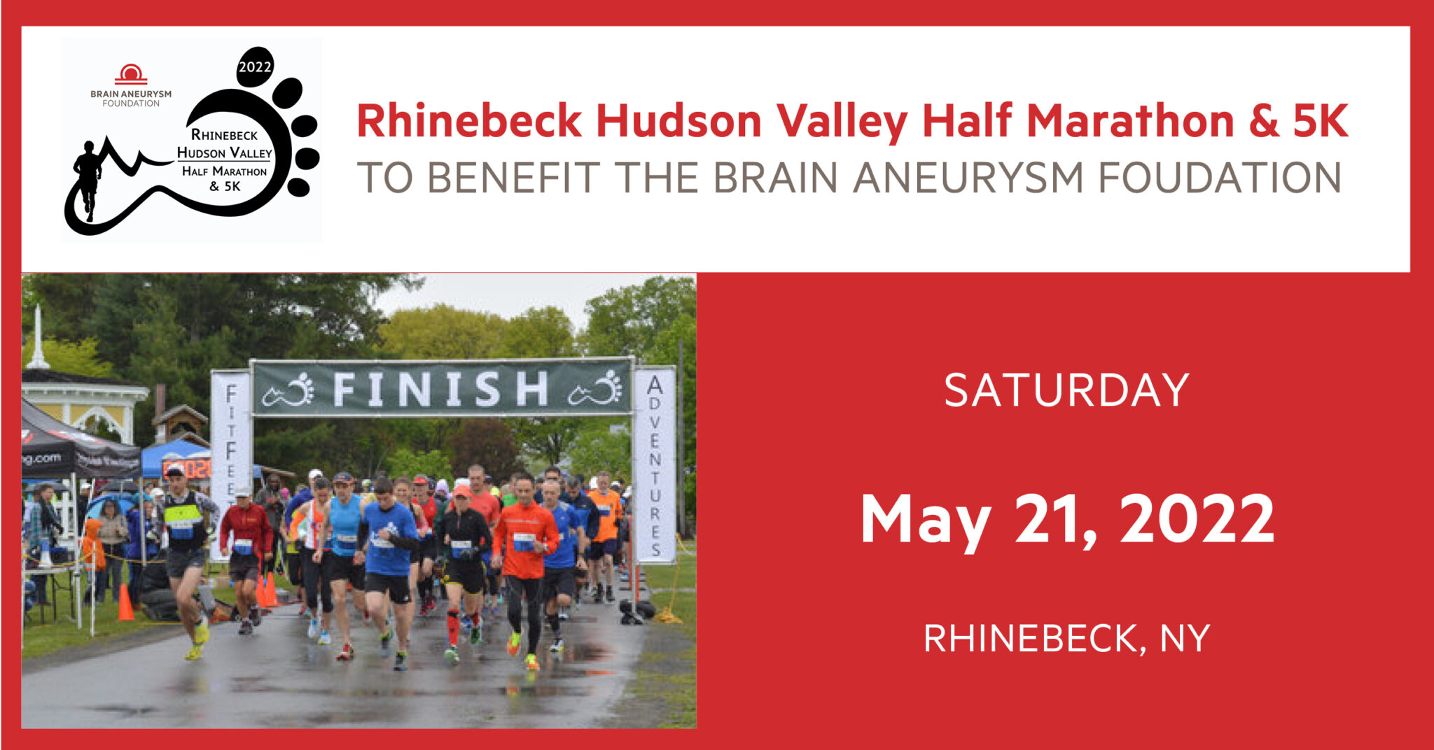 Rhinebeck Hudson Valley Half Marathon & 5K Brain Aneurysm Foundation