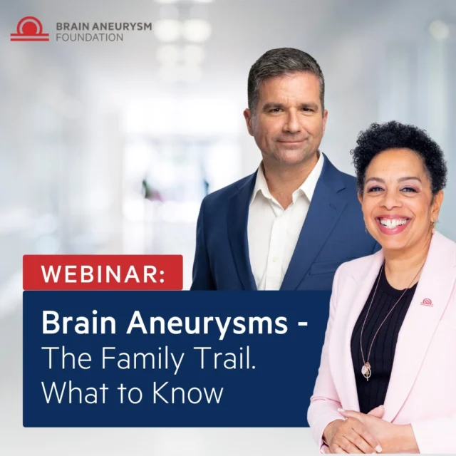 Don’t be afraid to get a brain scan, especially if you have a family history of aneurysms. CNBC’s Sharon Epperson and Dr. Alex Spiotta share why early detection matters, how AI is improving outcomes, and how treatment can save lives. Watch webinar from the link in our bio.